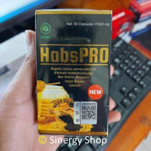 HabsPro 1 Botol isi 55 Kapsul Barcode