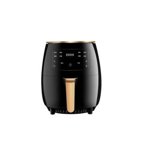 4.5L Oil Free Air Fryer 1400W - Touch Control - 8 Functions - 0-60min Timer - 80-200°C Temperature - Gold Finish - Kitchen Appliance