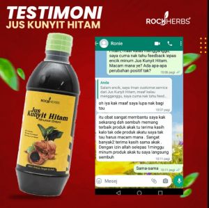 kunyit hitam jus bantu masalah buasir dan sembelit / black turmeric juice for constipation and hemorrhoids supplement