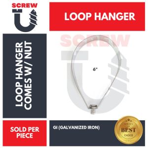 Loop hanger 2 1/2 | 3 | 4 | 6 (SOLD PER PC)