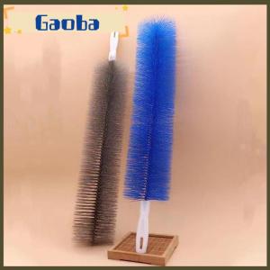 gaoba แปรงพัดลมกำจัดฝุ่นไมโครไฟเบอร์แปรงกำจัดฝุ่นทำความสะอาดสำหรับเครื่องปรับอากาศเฟอร์นิเจอร์ชัตเตอร์ทำความสะอาดรถบ้าน