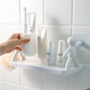 Kệ treo tường nhà tắm họa tiết HÌNH NGƯỜI độc đáo Phukienprocare
