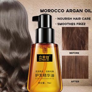 Morocco Argan Hair Nutrient Oil 70ML Hair Serum Essence Repair Damage Dry Hair Anti-Frizz Hair Essential Oil