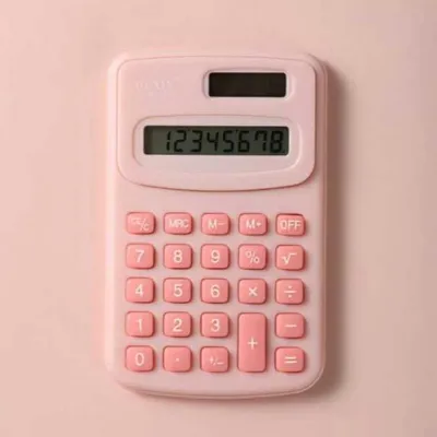 Murah Banget - Pocket Calculator with 8 Digits / Kalkulator Ringan Portabel