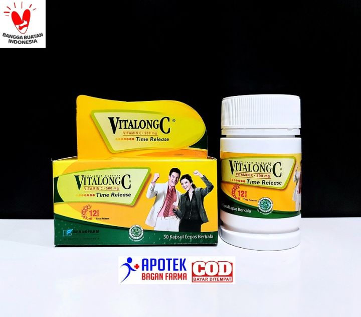 Vitalong C Vitamin C Mg Botol Isi Kapsul Lazada Indonesia