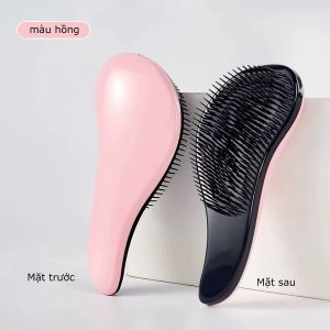 Lược Gỡ Rối Chữ S Dành Cho Tóc Ướt Và Khô Lược Chải Tóc Mềm Mượt Massage Da Đầu Giảm Rụng Tóc-NIEVE
