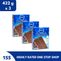 Pillsbury Traditional Chocolate Cake Mix, 432g set of 3. 