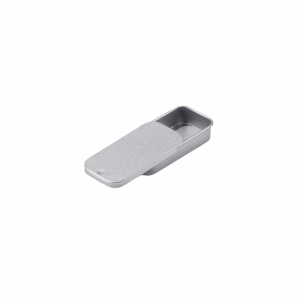 JAYQQ Multi Size Sliding Lid Tin Box Small Size Metal Rectangular Push-Pull Tin Box Pill Cases Slide Top Storage Tin Box Candy Storage