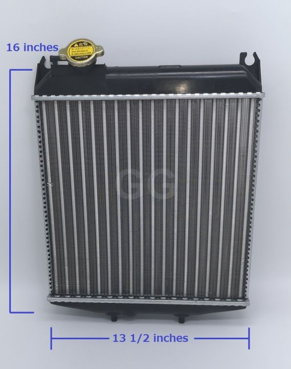 F6a Radiator Suzuki F6A Carry Multicab Radiator Patayo Big | Lazada PH