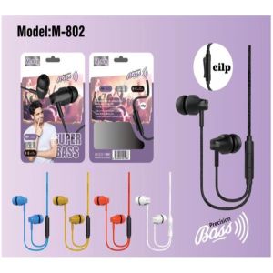 Headset M802 macaron Xtra BASS stereo music telfon gaming daily earphone with microphone