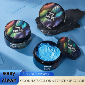 Disposable Dyeing Hair Clay Color Hair Wax Styling Long Lasting Definition Disposable Hair Dyeing