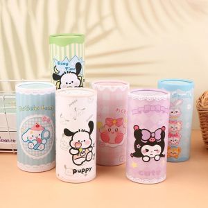 Sanrio Hello Kiity Tissue Box Cartoon Kt Cat Kuromi Cinnamoroll Paper Napkin Case Cute Animals Home Car Paper Storage Boxes Girls Gifts