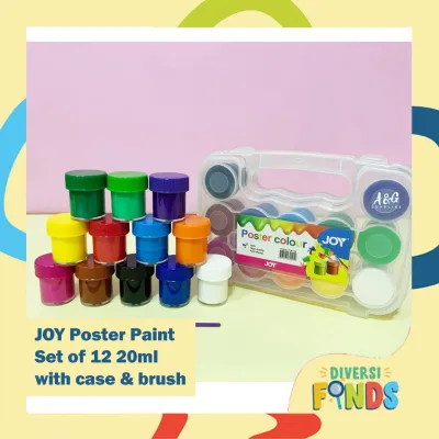 Joy / HBW Poster Paint / Color - Assorted Colors - Different Variations - with and without case