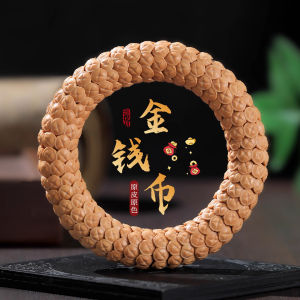 Highly polished nine-turn lotus finely carved monkey head single-loop mens Buddhist prayer bead bracelet wild walnut wholesale