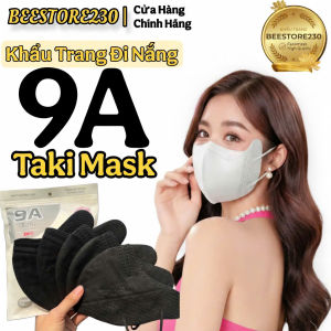 [10 TÚI = 100 cái KHẨU TRANG 9A] che mặt toàn phần 50-90kg hiệu TAKI NHƯ Ý MASK nhiều màu thời trang 4 lớp dùng một lần