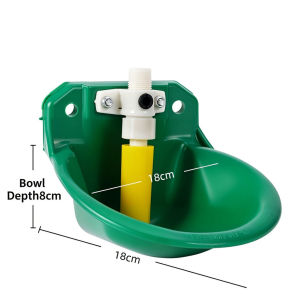 Automatic Sheep Goat Water Bowl with Copper Valve Tool for Goat Sheep Pig Cattle Feeders