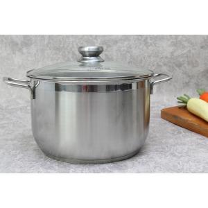 [HCM]Nồi inox 3 đáy từ FiveStar Standard nắp kính ( 24cm ) tặng 2 vá  dùng được bếp từ  -Shop Bếp Xinh