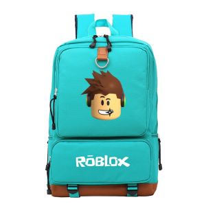 B44 Backpack Roblox virtual game boy and girl travel bag computer bag primary secondary student school bag