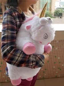 35cm Soft Catoon Horse Unicorn Plush Stuffed Animal Toy Doll Model Hold Pillow Kids Quality Xmas Birthday Gift
