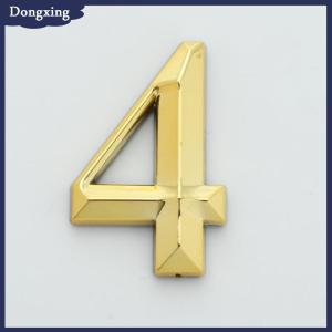 dongxing 1pc Height 5cm en Home Sticker Address Door Label Modern House Number