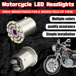 Motorcycle LED taillights and brake lights flashing color 1157 3014 24smd RGB high brightness signal small light