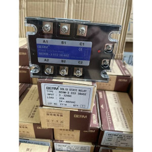Rơ le bán dẫn SSR 3 Pha 60A BERM BERM-30323860Z 60A 25A 40A 100A