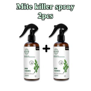 Mite Killer Spray Buy 1 Take 1 300ml Anti-Allergy Bed Bug Spray Fabric Refresher with Mite Protection ( Kills Dust Mites & Bed Bugs Fast | Non-Toxic Formula | Safe for Kids & Pets ) - Spray Non-toxic Natural Removal Acarid Spray Safe and Effective