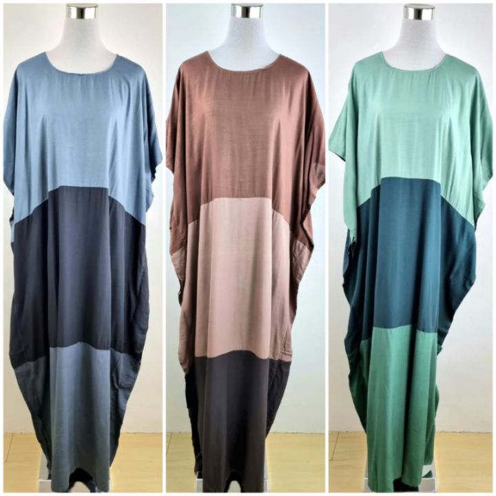 KAFTAN KELAWAR POLOS EKSKLUSIF PEMBORONG & PERUNCIT