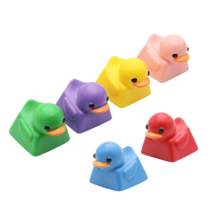 Cute Duck Keycap Cartoon Resin Keycaps for Switches Mechanical Gaming Keyboards DIY Personaliing 3D Keycap