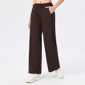 Cỡ lỡn eo cao Túi thể thao quần tập luyện cho nữ chạy tập thể dục lỏng mồ hôi giản dị 8876