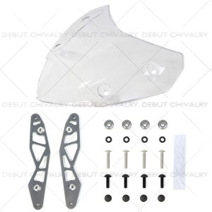 ที่ยึดอะลูมิเนียมอัลลอย CNC กระจกหน้ารถสำหรับยามาฮ่า XMAX 300 250 V3 2025-2026 XMAX กระจก V3พร้อมแผ่นเหล็กประดับ