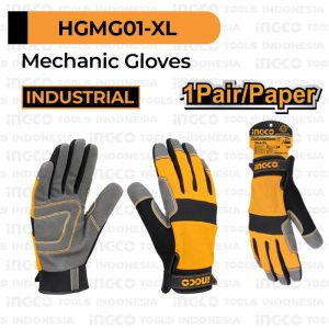 Microfibre Mechanic Glove INGCO HGMG01 / Sarung Tangan Mekanik Teknisi