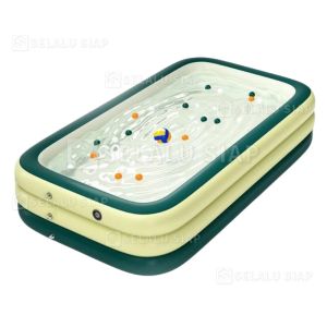 Kolam Renang Anak /Kolam Renang Anak Jumbo 3 Rings Kolam Renang Keluarga Tiup Besar Family Inflatable Swimming Pool Luar Ruangan/kolam renang anak free pompa/kolam renang anak anak/kolam renang besar jumbo murah/Kolam Renang Anak 1 Set Pompa