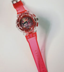 SHUNAICHI New Watch Childrens Movie cartoon characters Luminous Light up Toy Boys and Girls Kids Fashion Quartz Wristwatches Gift