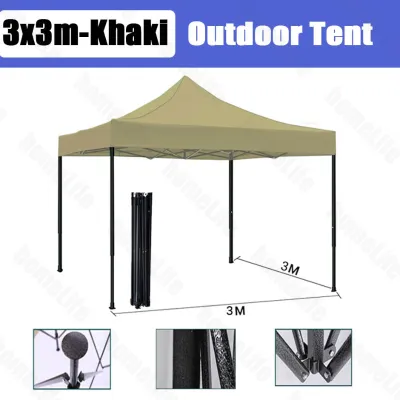Tent for Car Parking 3x6M Retractable Tent Adjustable Height Heavy Duty Garage Tent