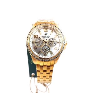 Beverly Hills Polo Club Crystal-Accented Multifunction Watch (BP3572C.130)