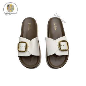 Sandal Perempuan Dewasa Selop Gesper Aktif Fashion Trendi Anti Slip Empuk Sol Tebal