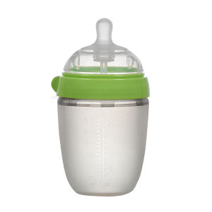 Bevavar PIKO BELLO baby bottle soft silicone BPA free milk bottle for newborn