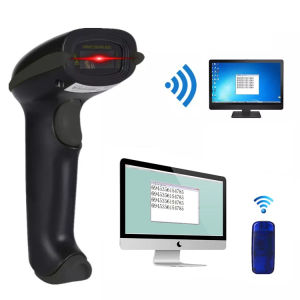 Máy bắn mã vạch không dây YHD 5100 2D quét mã vạch Barcode 1D Qrcode 2D kết nối USB không dây dùng trên Máy tính Laptop