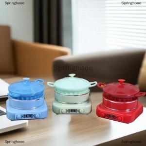[COD] Springhooe Doll House Mini Kitchen Appliance Model Mini Electromagnetic Pot Shooting Scene Props