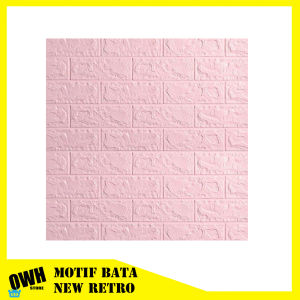 Paket Hemat Wallpaper BrickFoam 70x38cm Tebal 3mm
