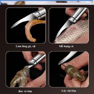 Kìm Cắt Đuôi Ốc- Kéo ốc sên cầm tay Dụng cụ tách vỏ sò dụng cụ làm tôm