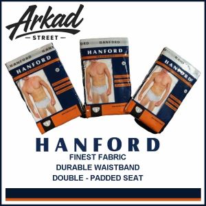 Hanford Solo Pack Men’s Brief – Soft Breathable Cotton Underwear