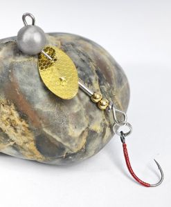 SKYGITZ MALAYSIA DragonFLY ALIBABA Inline Spinner custom Lure for Stream Fishing  Tengas Kelah & Sebarau Killer