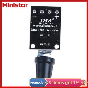 Ministar 5V 12V 10A PWM DC motor speed controller governor stepless speed regulator