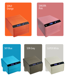 NIKAWA Feramo Leather Smart Safe box/Safebox/Jewellery Case/Fingeprint