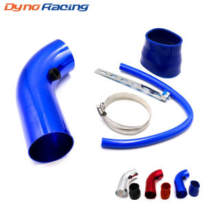 Car Modification 76mm Car Cold Air Intake System Kit Aluminum alloy mushroom head air filter aluminum tube