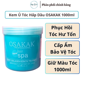 Kem ủ tóc ( Hấp dầu ) OSAKAK dành cho tóc hư tóc nhuộm - 1000ml Chính Hãng