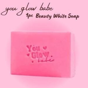 1pc Beauty White Soap You Glow Babe