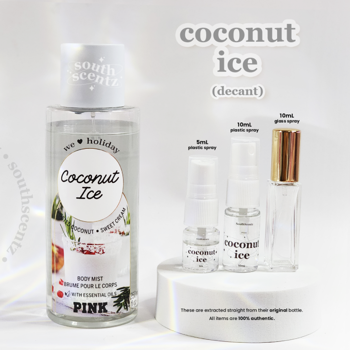 Pink Coconut Vs Pink Body Spray Victoria's Secret Pink 24K COCONUT